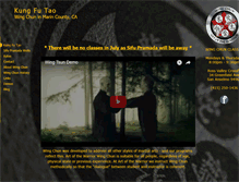 Tablet Screenshot of kungfutao.com